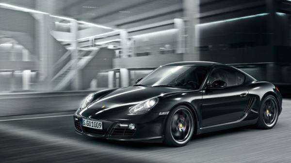 Porsche Cayman S Black Edition (2011) first pictures